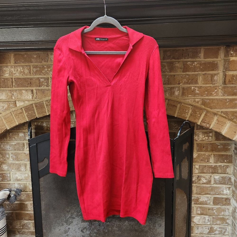 Zara Red Dress